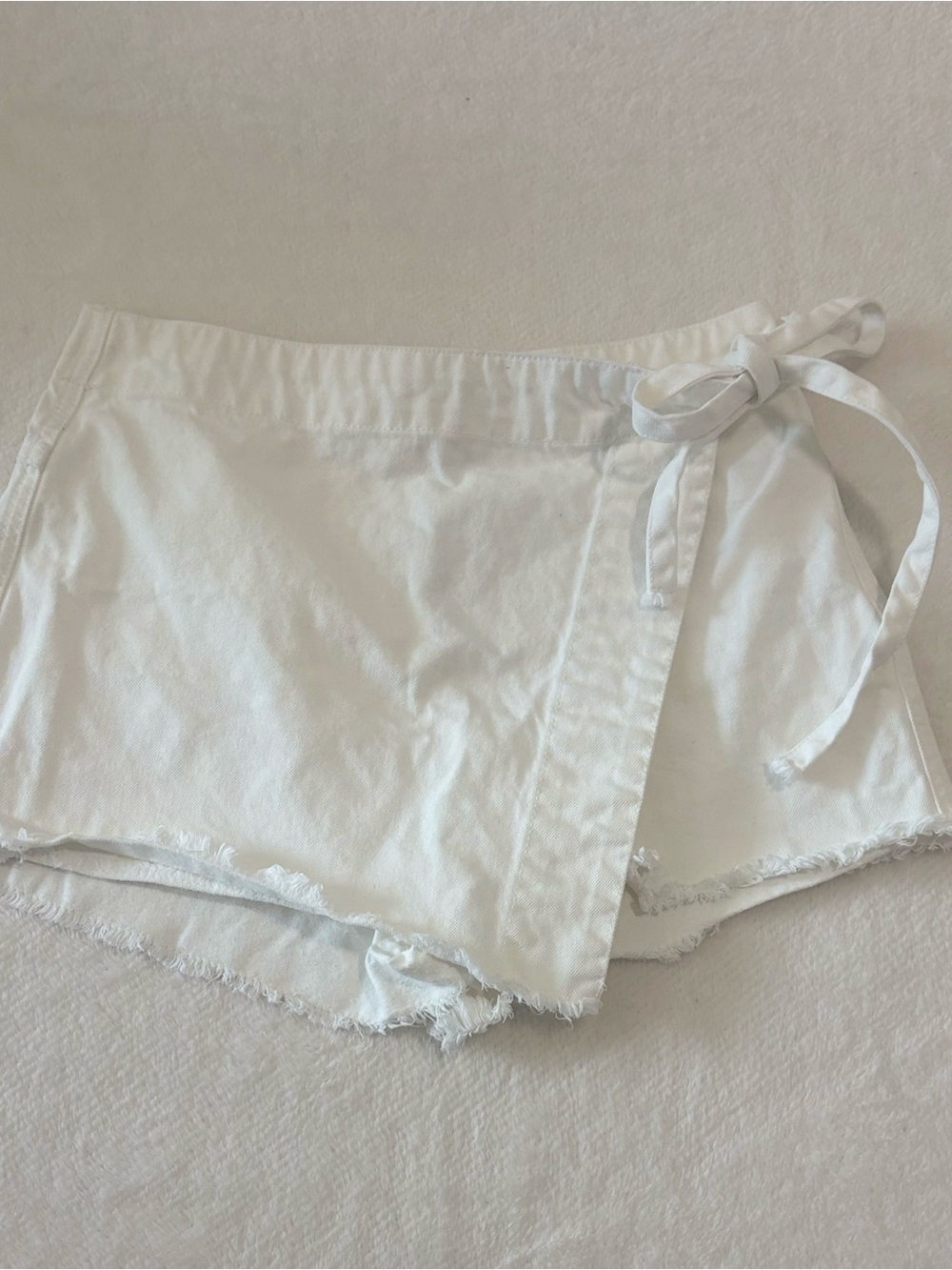We The Free White High-Rise Skort